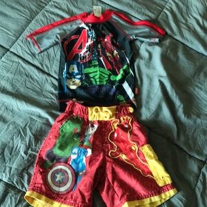 Marvel swim set!